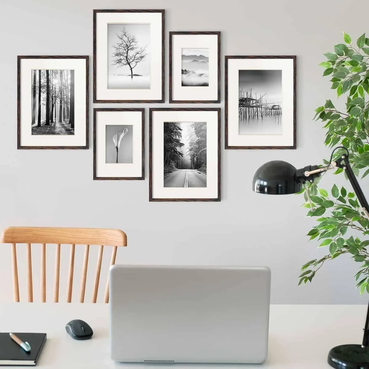 Cafe gallery wall frame set