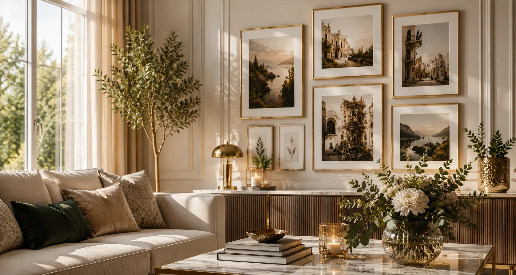 Sage and taupe frame pairing